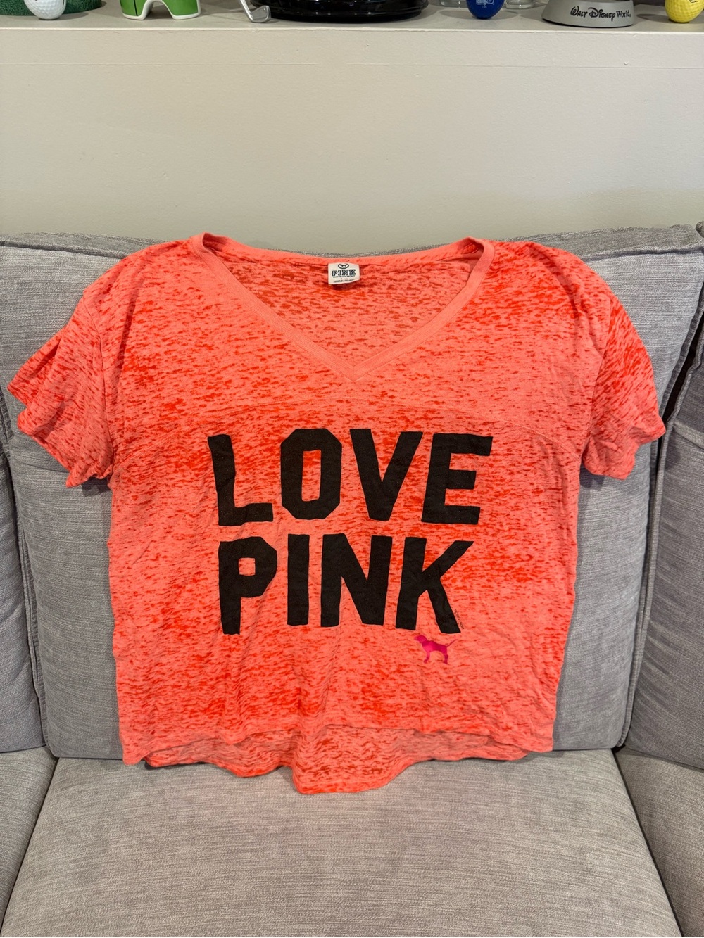 PINK Victoria's Secret V-Neck Tee